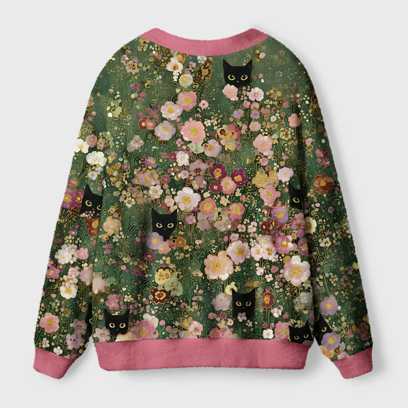 Tokyo-Tiger Secret Garden Ugly Cardigan Sweater