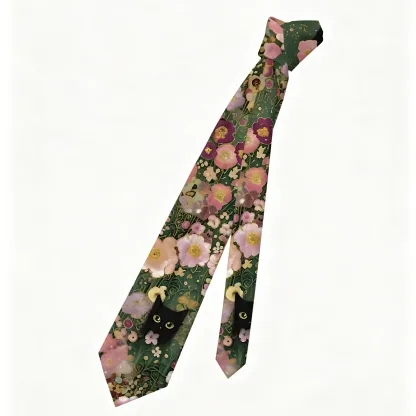 Tokyo-Tiger Secret Garden Necktie