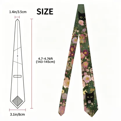 Tokyo-Tiger Secret Garden Necktie