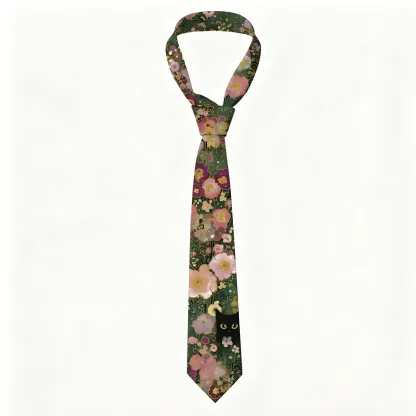 Tokyo-Tiger Secret Garden Necktie