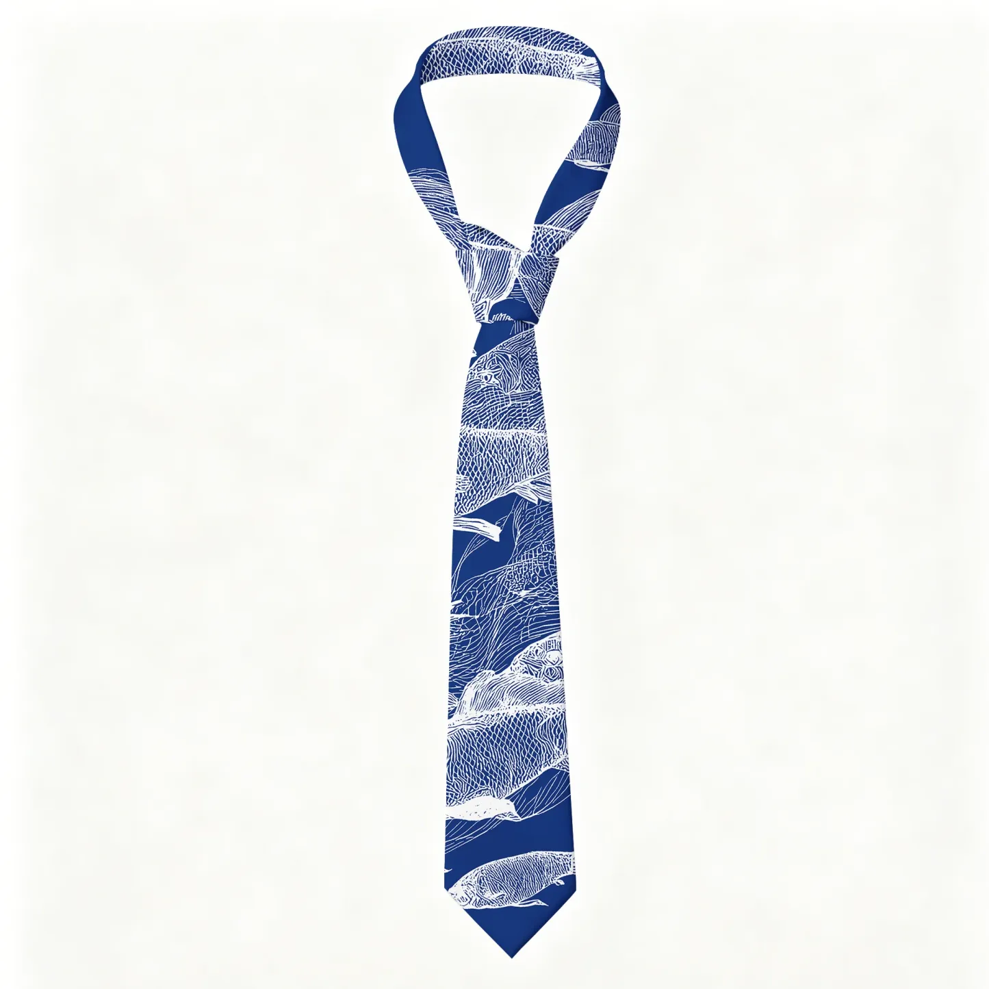 Tokyo-Tiger Blueprint Of The Sea Necktie Sale