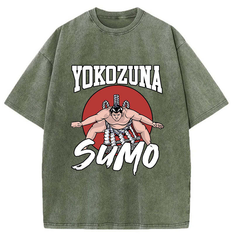 Tokyo-Tiger Yokozuna Sumo Washed T-Shirt