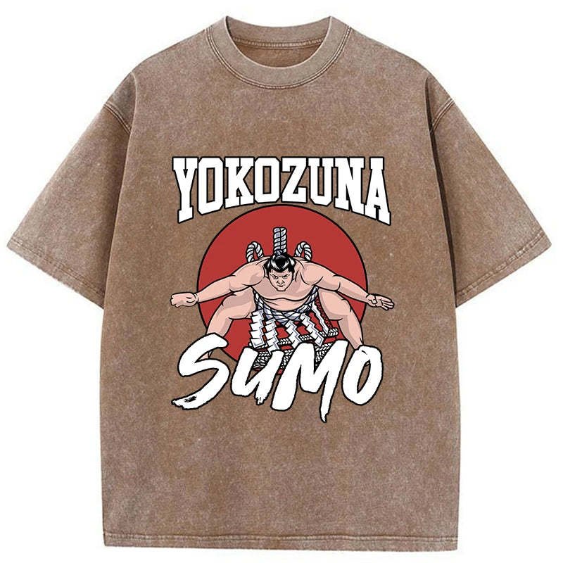 Tokyo-Tiger Yokozuna Sumo Washed T-Shirt
