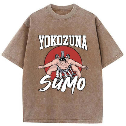 Tokyo-Tiger Yokozuna Sumo Washed T-Shirt
