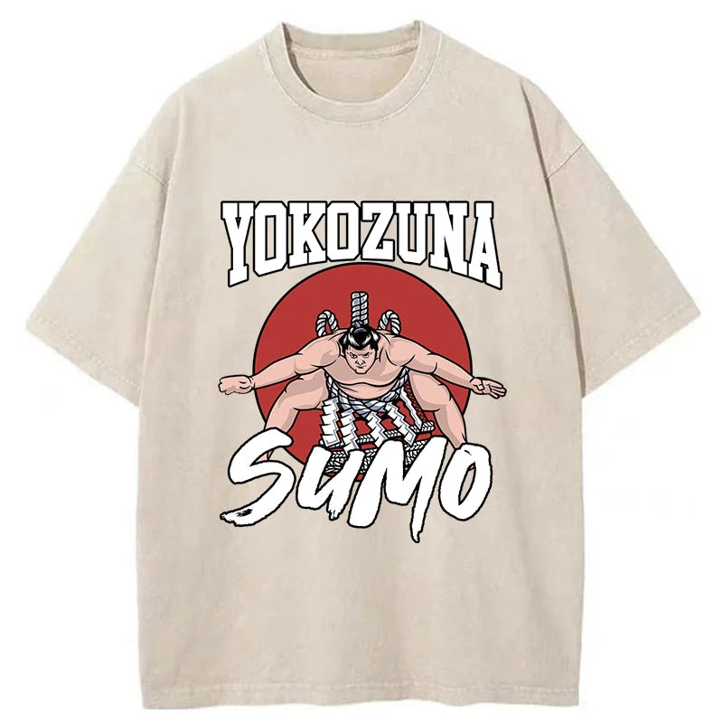 Tokyo-Tiger Yokozuna Sumo Washed T-Shirt