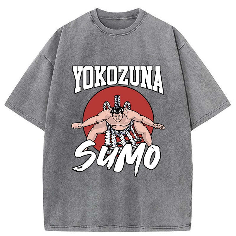 Tokyo-Tiger Yokozuna Sumo Washed T-Shirt