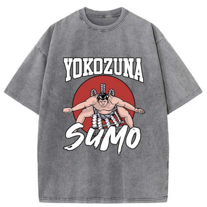 Tokyo-Tiger Yokozuna Sumo Washed T-Shirt