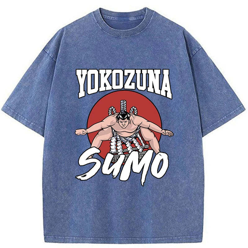 Tokyo-Tiger Yokozuna Sumo Washed T-Shirt
