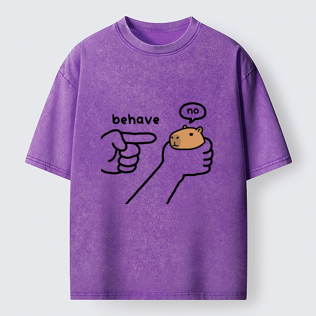 Tokyo-Tiger Dishonest Capybara Washed T-Shirt