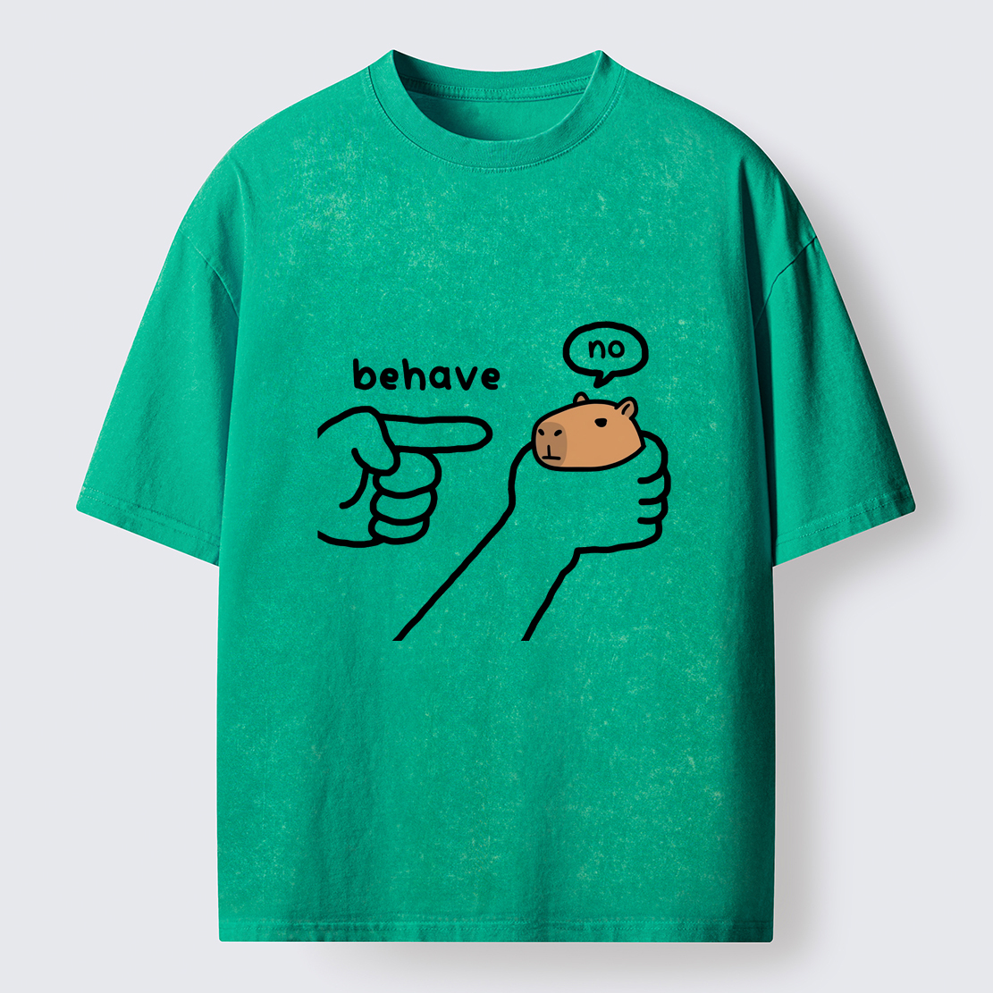 Tokyo-Tiger Dishonest Capybara Washed T-Shirt