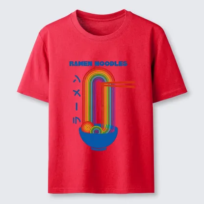 Tokyo-Tiger Ramen Rainbow Classic T-Shirt