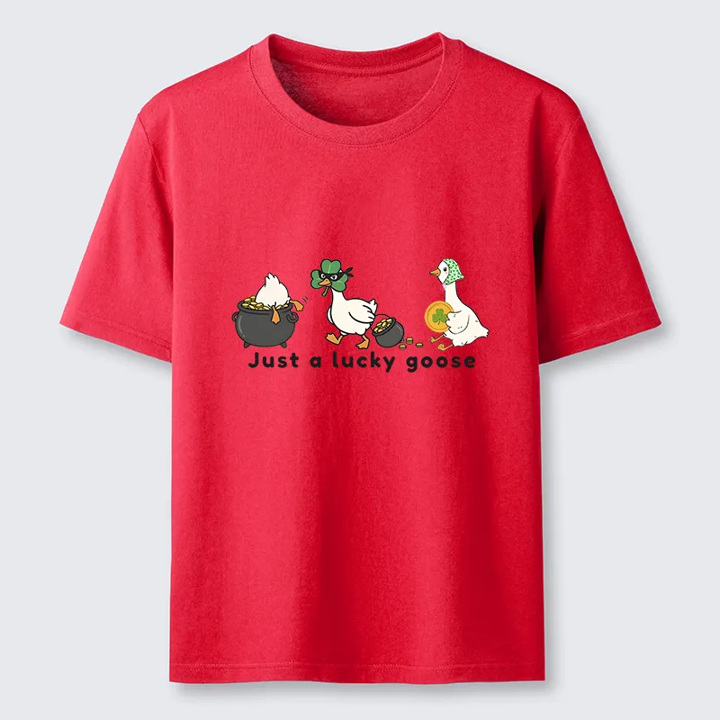 Tokyo-Tiger Just A Lucky Goose Meme Classic T-Shirt