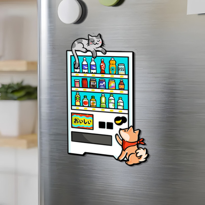 Tokyo-Tiger Beverage Vending Machine Fridge Magnet