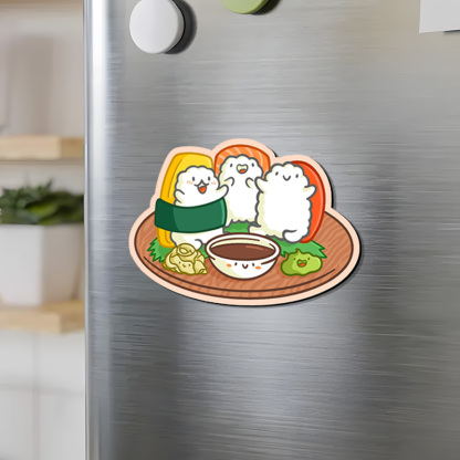 Tokyo-Tiger Kawaii Sushi Fridge Magnet