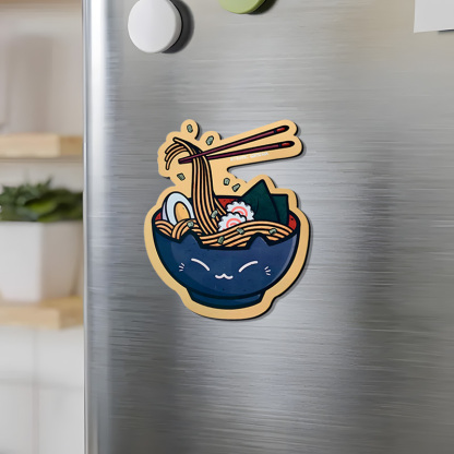 Tokyo-Tiger Delicious Ramen Fridge Magnet