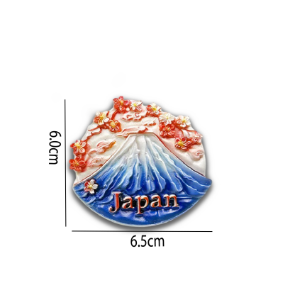 Tokyo-Tiger Mount Fuji Fridge Magnet