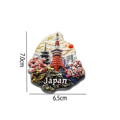 Tokyo-Tiger Tokyo Tower Fridge Magnet