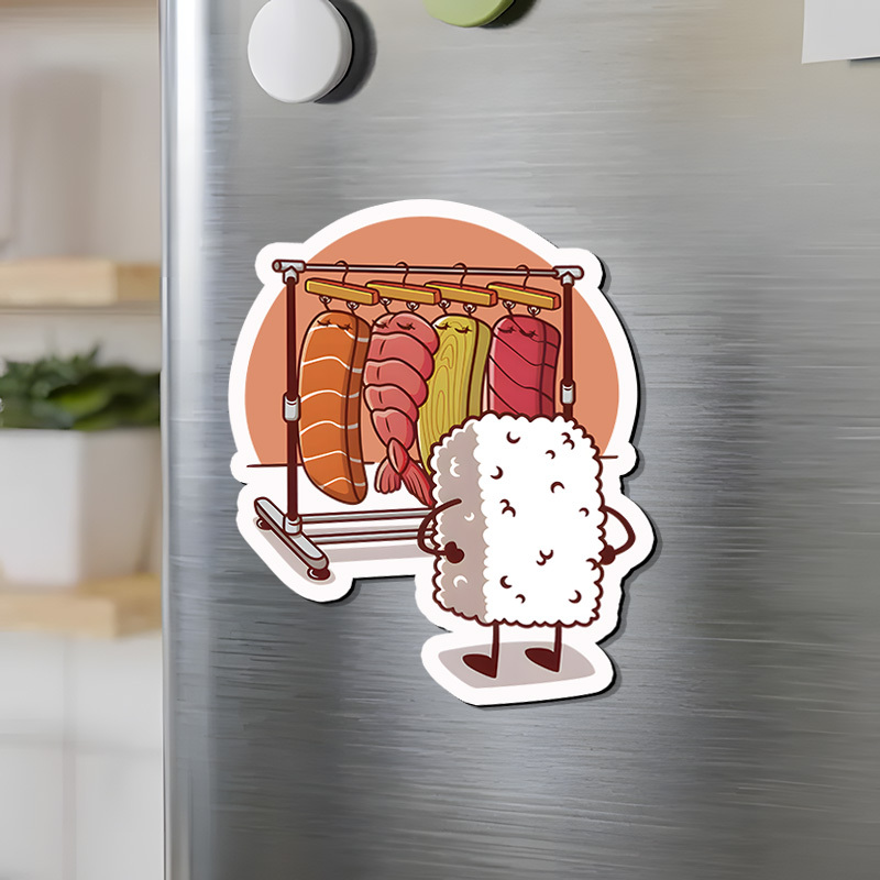 Tokyo-Tiger Which One Should I Wear Today Fridge Magnet Sale