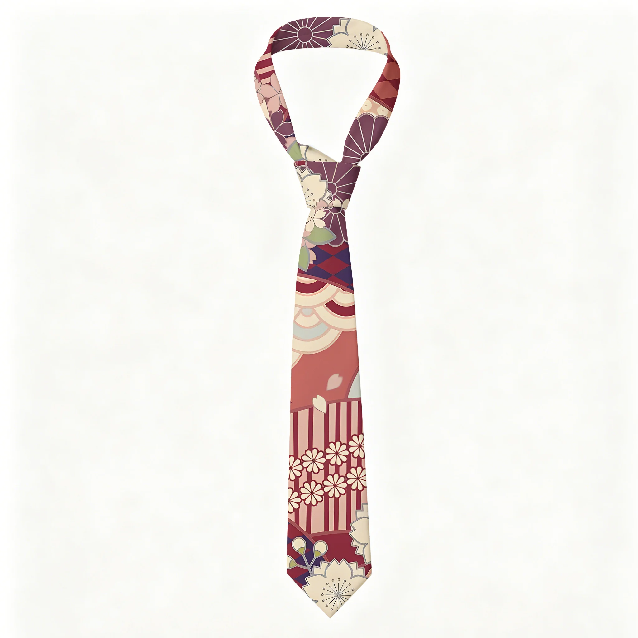 Tokyo-Tiger A Floral Fusion Necktie