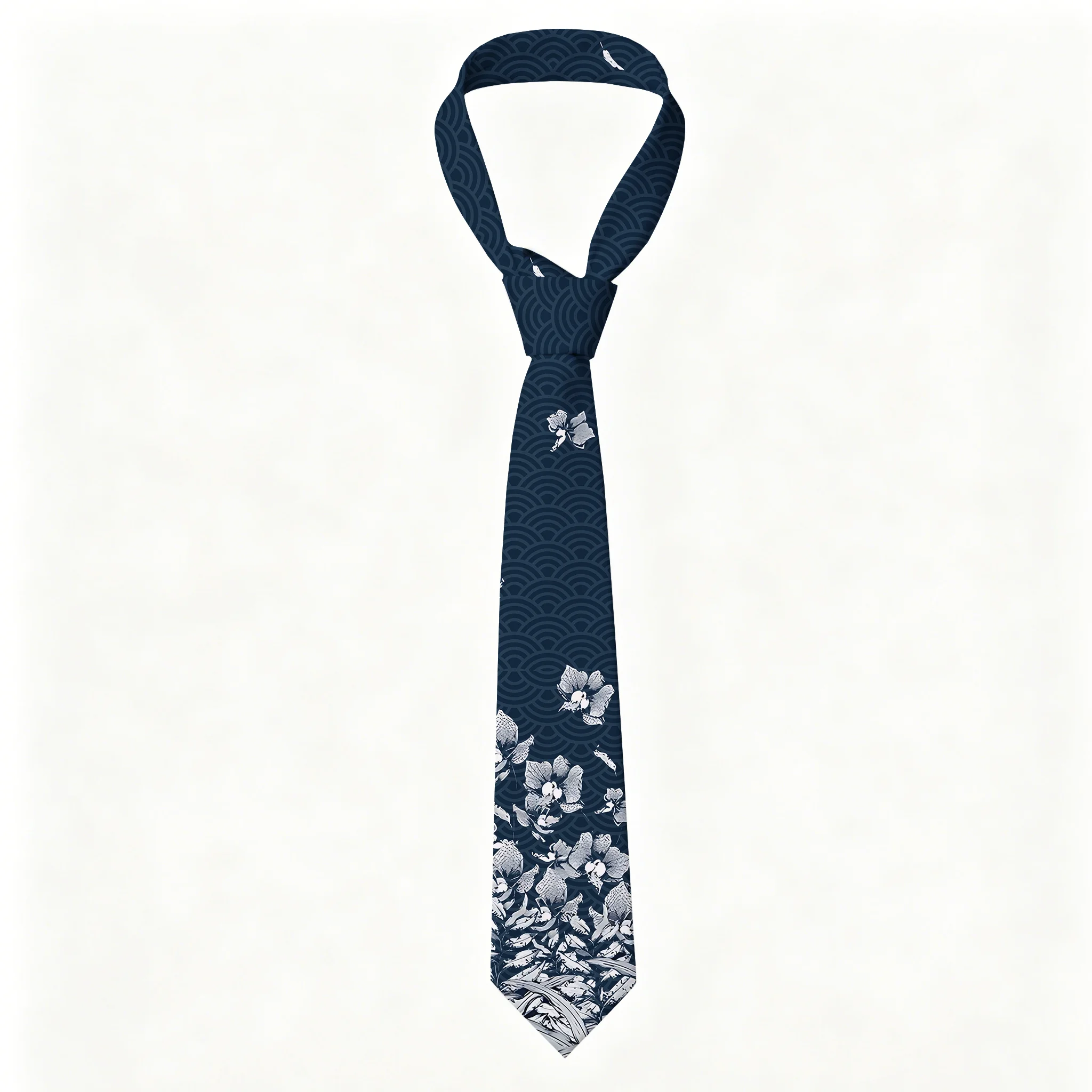 Tokyo-Tiger Falling Petals Necktie
