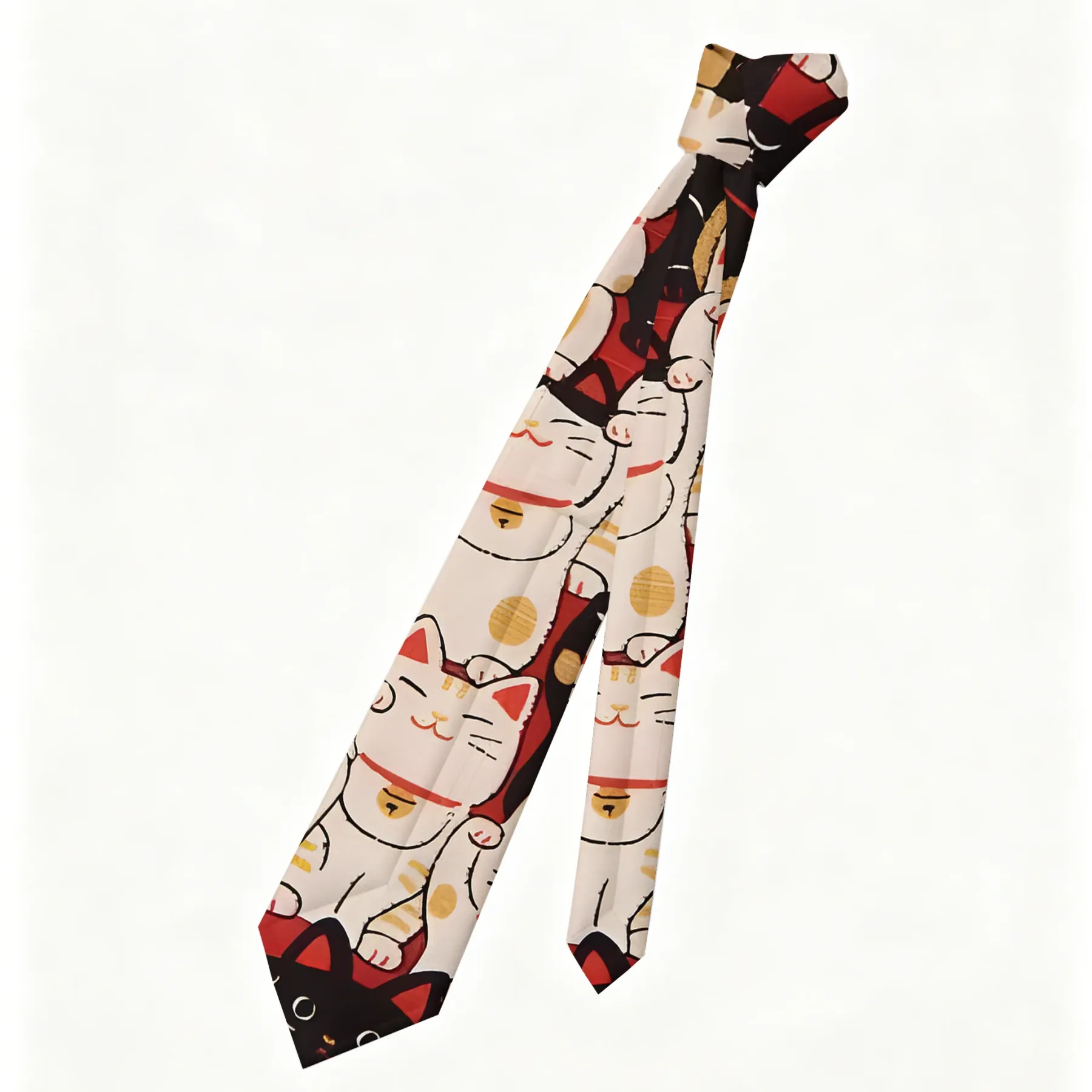 Tokyo-Tiger Lucky Cat Necktie