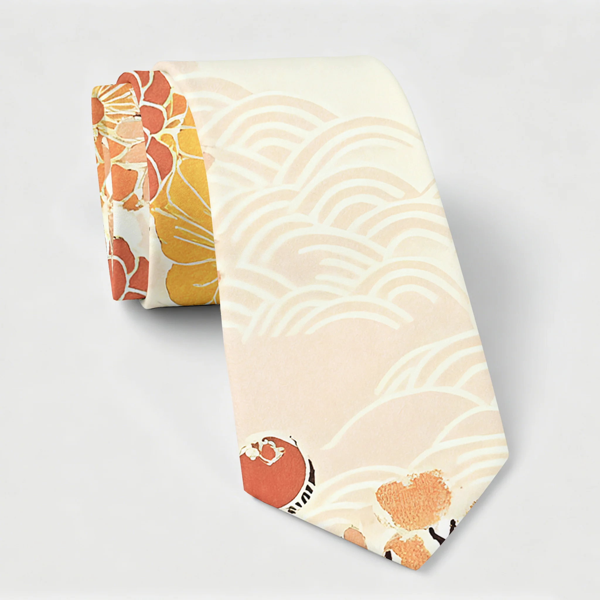 Tokyo-Tiger Fruitful Flower Necktie