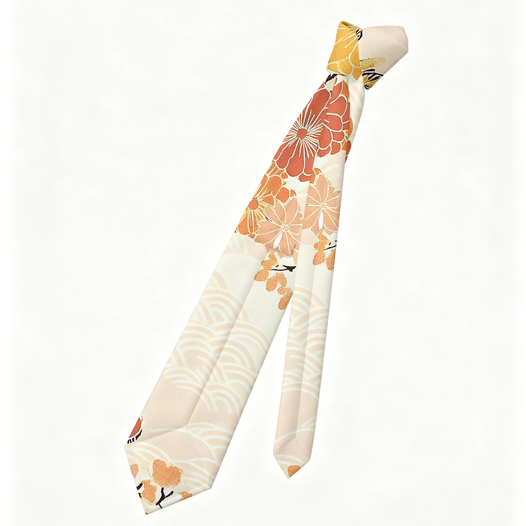 Tokyo-Tiger Fruitful Flower Necktie