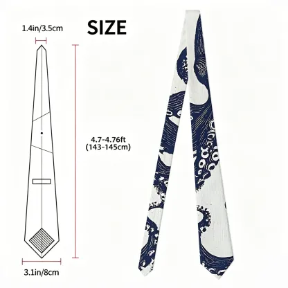 Tokyo-Tiger Ocean Octopus Necktie
