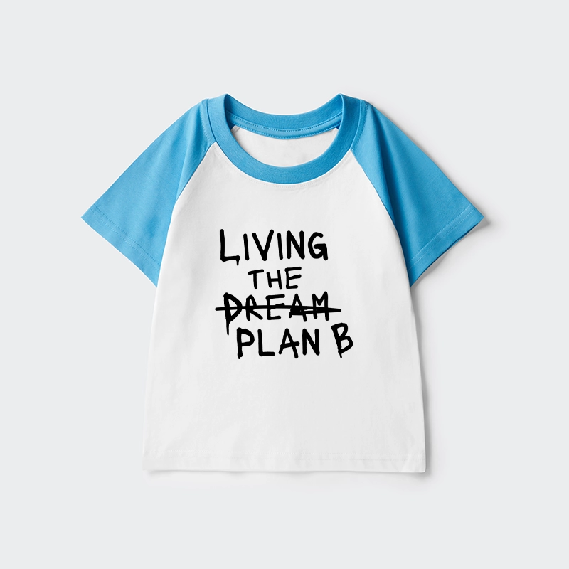 Tokyo-Tiger Implement Plan B Kids Raglan T-shirt