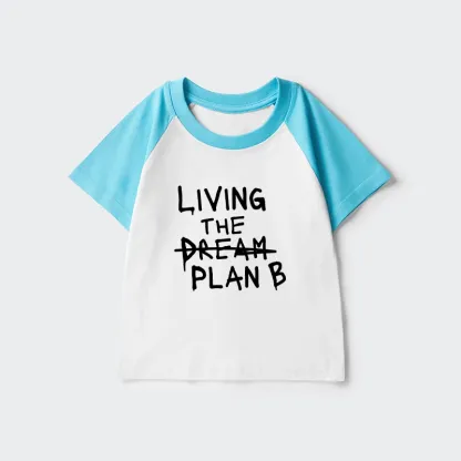 Tokyo-Tiger Implement Plan B Kids Raglan T-shirt