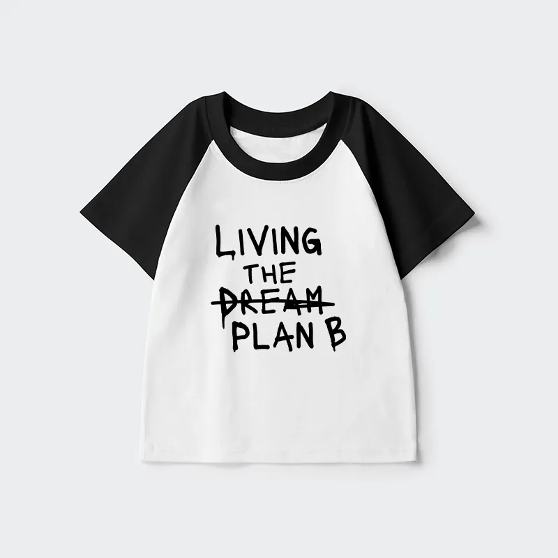 Tokyo-Tiger Implement Plan B Kids Raglan T-shirt