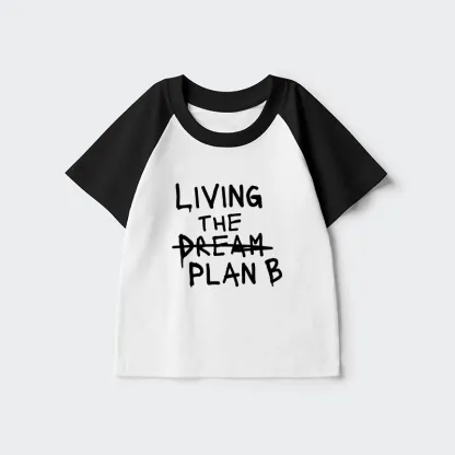 Tokyo-Tiger Implement Plan B Kids Raglan T-shirt