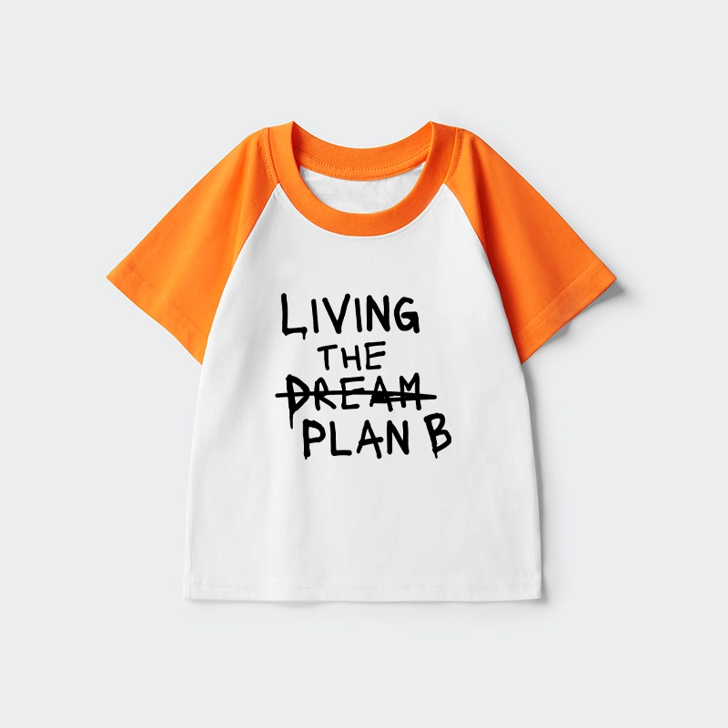 Tokyo-Tiger Implement Plan B Kids Raglan T-shirt