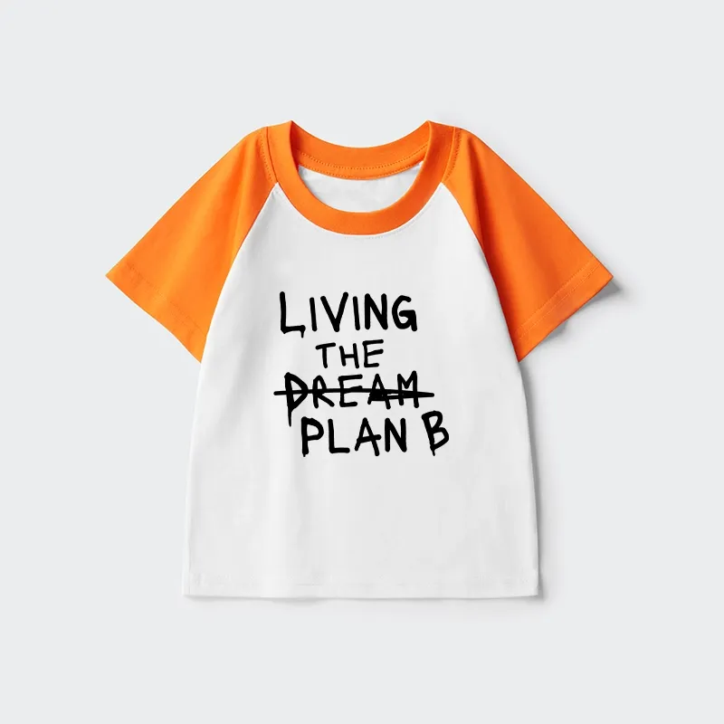 Tokyo-Tiger Implement Plan B Kids Raglan T-shirt