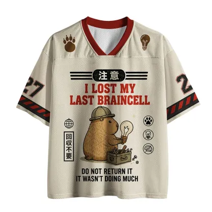 Tokyo-Tiger Losing A Brain Cell Mesh Jersey