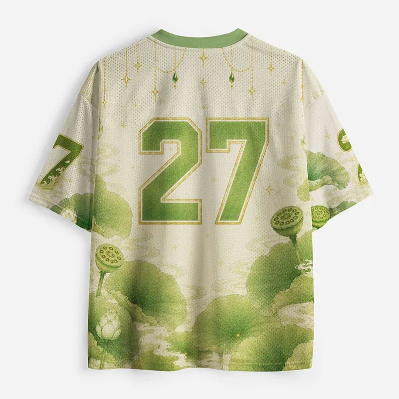 Tokyo-Tiger Elegant And Gorgeous Frog Mesh Jersey