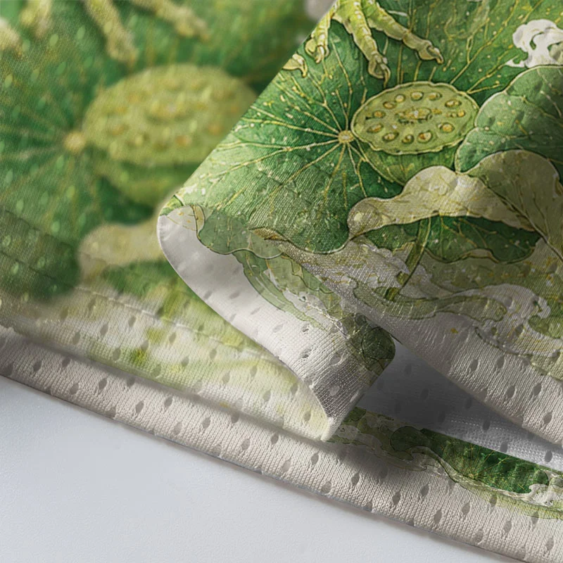 Tokyo-Tiger Elegant And Gorgeous Frog Mesh Jersey
