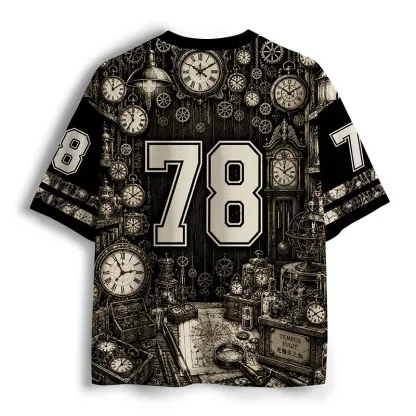 Tokyo-Tiger Clock Magic Owl Mesh Jersey