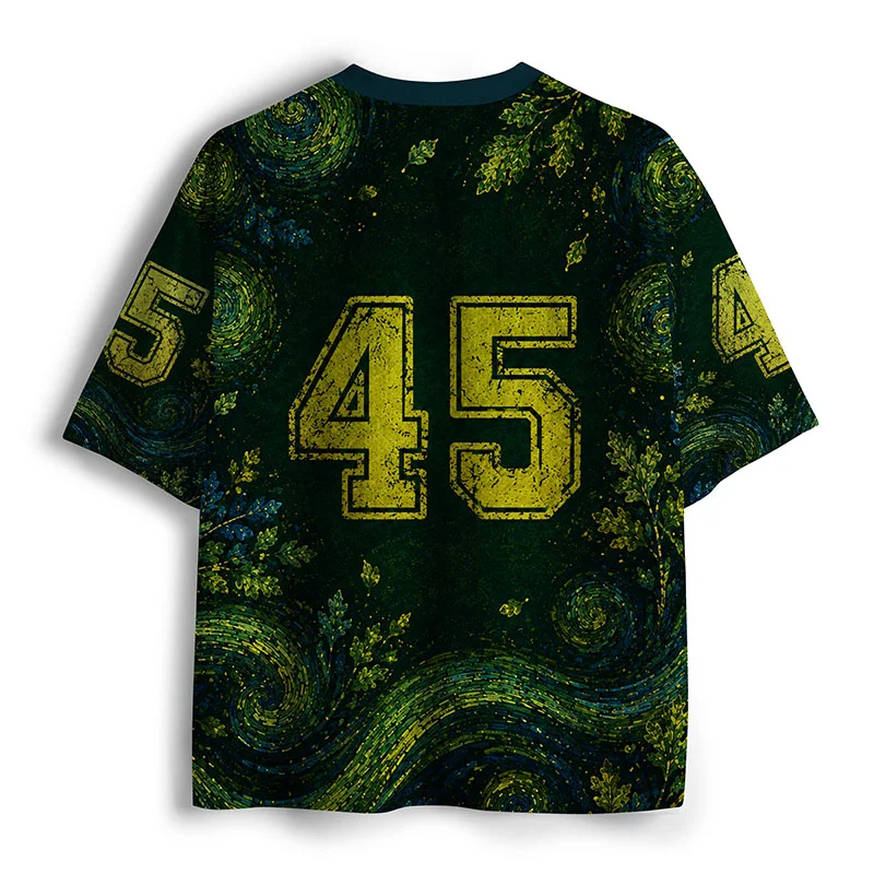 Tokyo-Tiger Psychedelic Owl Mesh Jersey