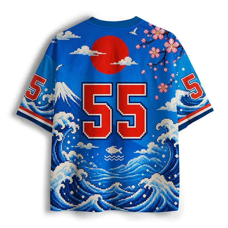 Tokyo-Tiger Sardine Cigarettes Mesh Jersey