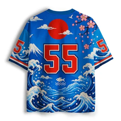 Tokyo-Tiger Sardine Cigarettes Mesh Jersey
