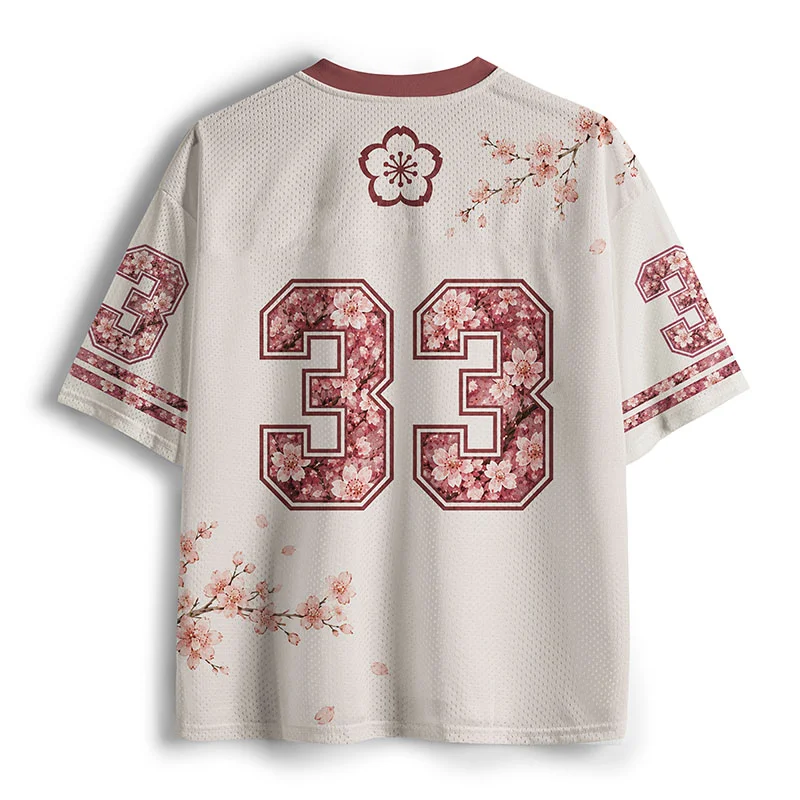 Tokyo-Tiger Skeleton Geisha Is Waiting For Someone Mesh Jersey