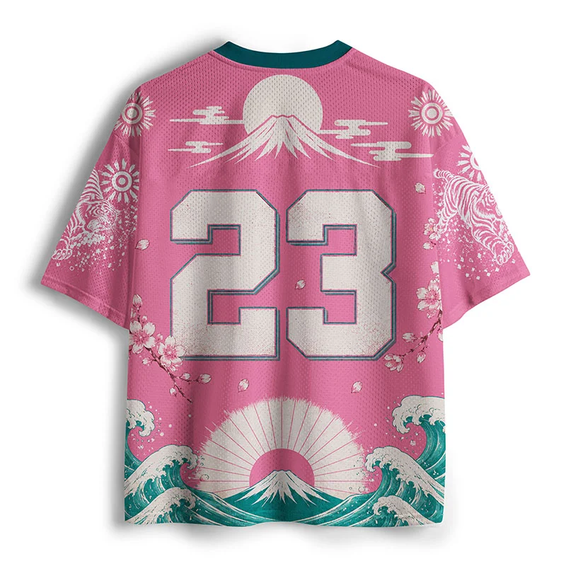 Tokyo-Tiger Pink Tiger Japan Mesh Jersey