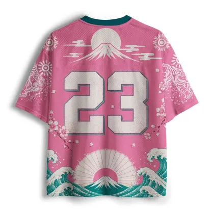 Tokyo-Tiger Pink Tiger Japan Mesh Jersey