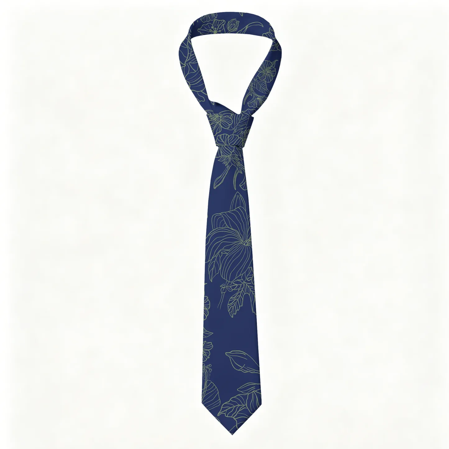 Tokyo-Tiger The Artistic Beauty Of Flowers Necktie Sale