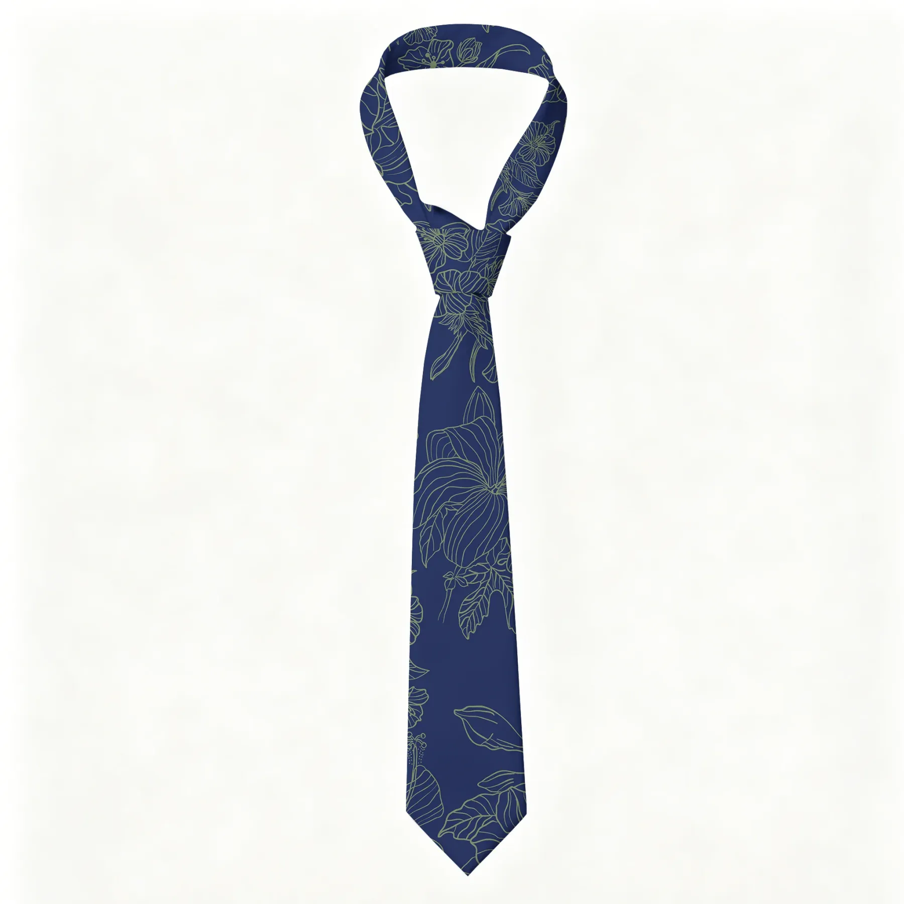 Tokyo-Tiger The Artistic Beauty Of Flowers Necktie Sale