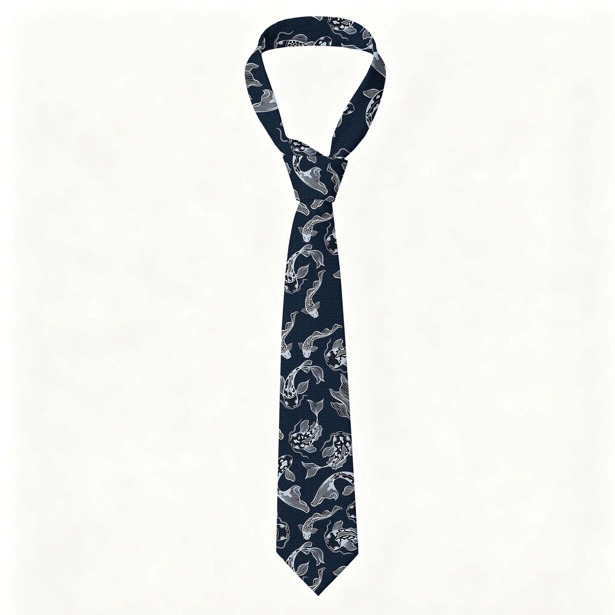 Tokyo-Tiger Japanese Koi Necktie