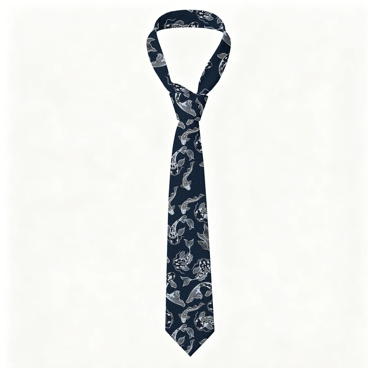 Tokyo-Tiger Japanese Koi Necktie Sale