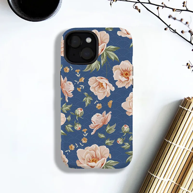 Tokyo-Tiger Flowers In The Waves Phone Case Sale