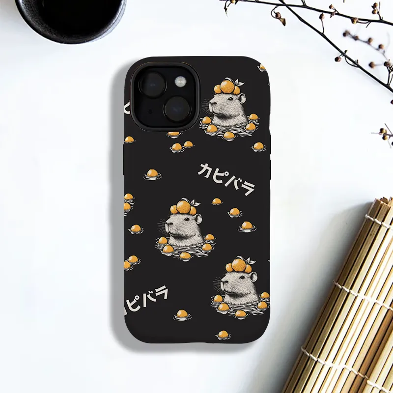 Tokyo-Tiger Cute Capybara And Lemon Phone Case Sale